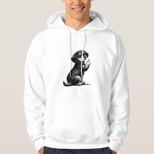 Dog , animal lover hoodie パーカ (正面)