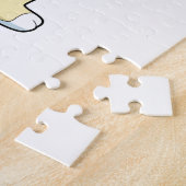 Dog at Music with Guitar ジグソーパズル (側面)