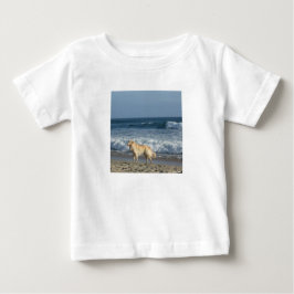 Dog At The Beach ベビーTシャツ