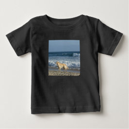Dog At The Beach ベビーTシャツ