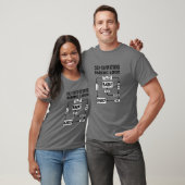 Dog Barking Logic, Dog Gift, Funny Curly-Coated Re Tシャツ (ユニセックス)