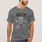 Dog Barking Logic, Funny Dog Gift, Funny Coton De Tシャツ (正面)