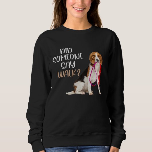 Dog Beagle Puppy Cute  Mother s Day Beagle スウェットシャツ (正面)
