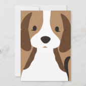 Dog Birthday Invitation | Editable Name & Age 招待状 (裏面)