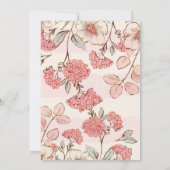 Dog Birthday Invitation Printable, girl Invitation 招待状 (裏面)