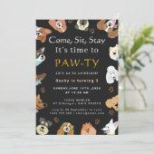 Dog Birthday Party 招待状 (スタンド正面)