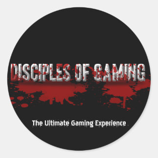 DoG Bloodsplatterシール ラウンドシール