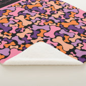 dog bone pet services fleece blanket シェルパブランケット (3/4)