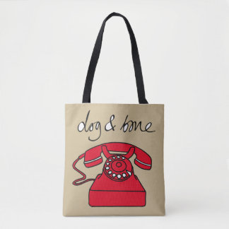 Dog & Bone Phone Tote Bag  トートバッグ
