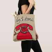 Dog & Bone Phone Tote Bag  トートバッグ (クローズアップ)