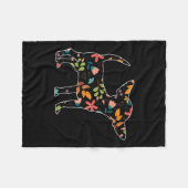 Dog Breed Animal Lover Men Women Gift Cute Pet Chi フリースブランケット (正面(横))