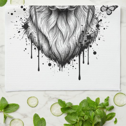 Dog Business キッチンタオル (折り畳み)