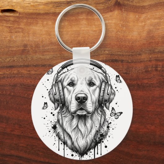 Dog Business キーホルダー (裏面)