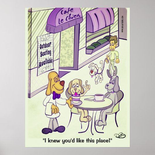 Dog Cafe ポスター (正面)