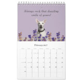 Dog  Calendar カレンダー (2月 2027)