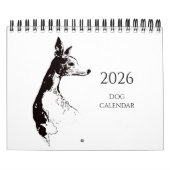 DOG calendar カレンダー (カバー)