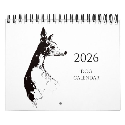 DOG calendar カレンダー (カバー)