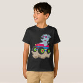 Dog Car Tシャツ (正面フル)