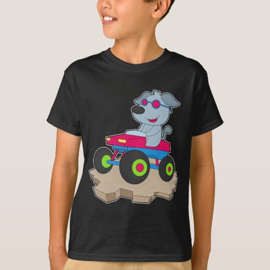 Dog Car Tシャツ (正面)