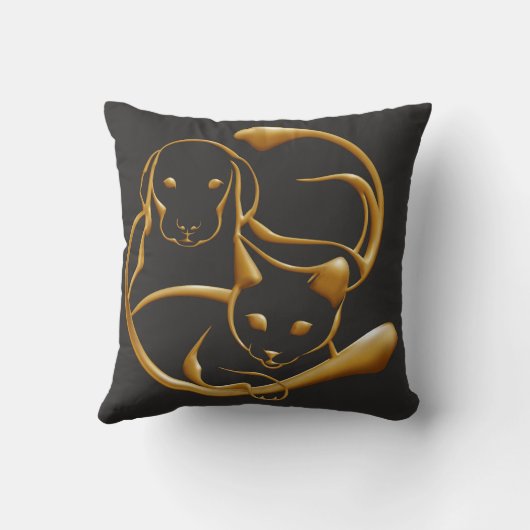 Dog & Cat クッション (裏面)