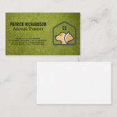 Dog Cat House Logo | Animal Services 名刺 (正面/裏面)