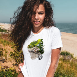 Dog Cat Pet Paw Custom Photo Valentine's Day Love Tシャツ