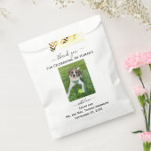 Dog Cat Photo My Human's Thank 結婚's フェイバーバッグ (封をした状態)