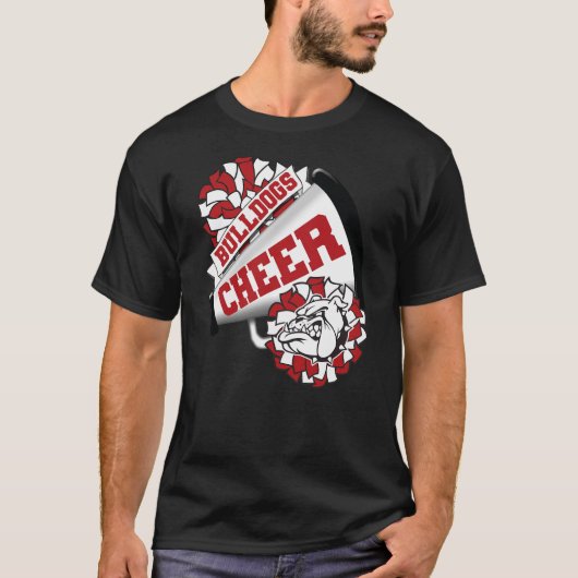 Dog Cheer Back To School Spirit Cheerleading Tシャツ (正面)