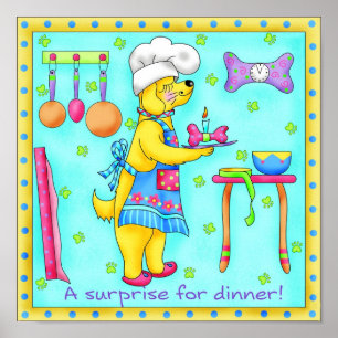 Dog Chef Poster ポスター