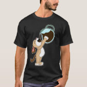 Dog Coffee Coffee pot Tシャツ (正面)