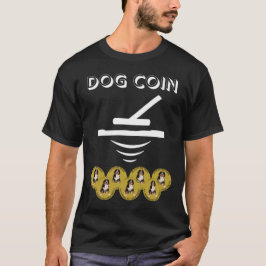 Dog Coinがメタル検出Tシャツを見つける Tシャツ