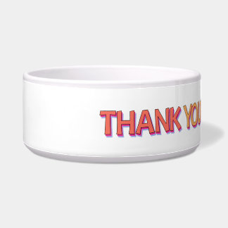 Dog Collar THANK YOU FOR BEING A FRIEND! ボウル