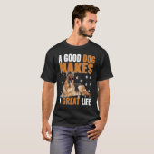 Dog  Crazy Humor  Plus Size Graphic Tシャツ (正面フル)