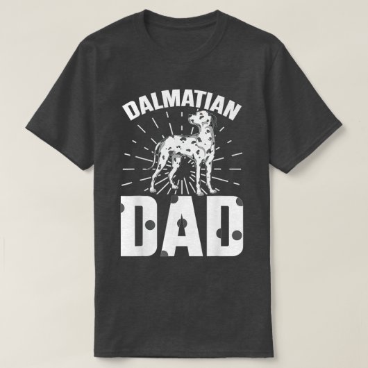 Dog Dad Animal Lover Dog Owner Pet Fathers Day Dal Tシャツ (デザイン正面)