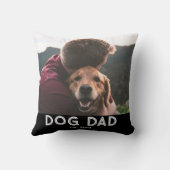 Dog Dad Established 写真  クッション (裏面)