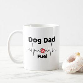 Dog Dad Fuel Mug コーヒーマグカップ