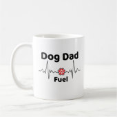 Dog Dad Fuel Mug コーヒーマグカップ (左)
