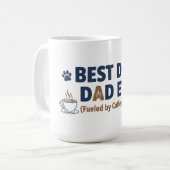 Dog Dad – Funny Dog Lover Gift コーヒーマグカップ (正面左)