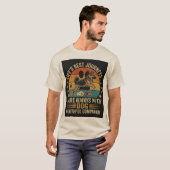 Dog Dad German Shepherd Hoodie Tシャツ (正面フル)