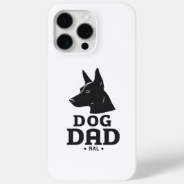 Dog Dad Gifts for Him – Funny & Custom Gea iPhone 15 Pro Maxケース