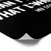 Dog Dad I'm A Grown Man I Do What My Dog Wants Dog ポスター (角)