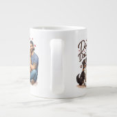 Dog Dad Squad Mug – Funny Gift for Dog Lovers ジャンボコーヒーマグカップ (裏面)