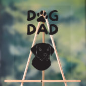  Dog Dad T-shirt | Funny Pet Lovers Tee  アクリルサイン (ニュートラル)