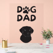  Dog Dad T-shirt | Funny Pet Lovers Tee  アクリルサイン (ウェディング)