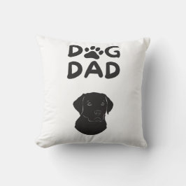  Dog Dad T-shirt | Funny Pet Lovers Tee  クッション