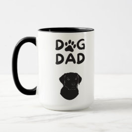  Dog Dad T-shirt | Funny Pet Lovers Tee  マグカップ