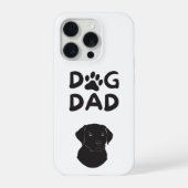  Dog Dad T-shirt | Funny Pet Lovers Tee  iPhoneケース (裏面)