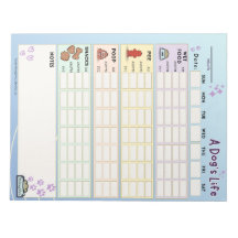 Dog Daily Tracker、Sunday Start