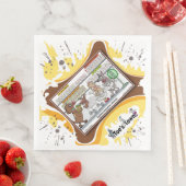Dog Daze | Absurd Visual Humor Dinner Napkin (インサイチュ)