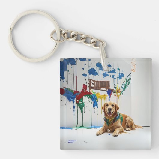 DOG DEIGN キーホルダー (正面)
